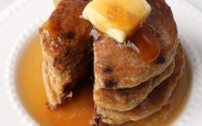 KETO CHOCOLATE CHIP PANCAKES